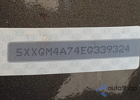 2014 Kia Optima Lx from USA, damaged, VIN 5XXGM4A74EG339324